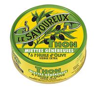 Le Savoureux - Crumbs from Generous Thon to Extra Virgin Olive Oil 160G - Lot of 4