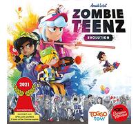 Le Scorpion Masqué, Zombie Teenz Evolution, Children's Game, Nominated for Game of the Year 2021, 2-4 Players, from 8+ Years, 20+ Minutes, German, Multicoloured, Colourful