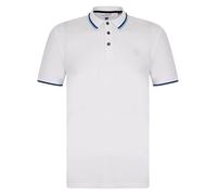 Le Shark Men's 'Lincoln' Stretch Cotton Pique Polo Shirt with Tipping Bright White