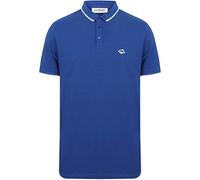 Le Shark Men's Midhurst Plain Cotton Pique Polo Shirt - Sea Surf Blue - S