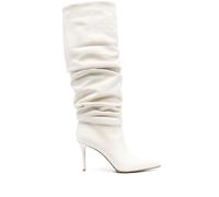 Le Silla Eva ruched boots - White 36