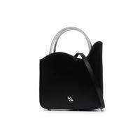 Le Silla micro Ivy satin bag - Black OS