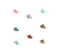 LE SKY Natural Stone Decorative Statue Healing Crystal Table Artwork Man False Gemstone Charm House Ornament Gift, Stone, Crystal
