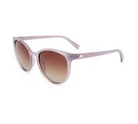 Le Specs ARMADA Women's Sunglasses Round Frame Shape with High UV Protection, Brown Grad Polarized/Mauve, One Size