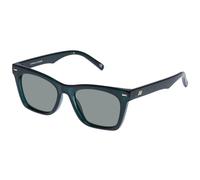 Le Specs Chante Black Polarised Sunglasses for Women D-Frame Shape with High UV Protection LSP2452360, Pine Green Mono/Bottle Green, One Size