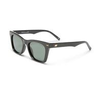 Le Specs Chante Black Polarised Sunglasses for Women D-Frame Shape with High UV Protection LSP2452360, Green Mono Polarized/Black, One Size