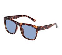 Le Specs Impala Sunglasses for Men and Women Rectangular Frame Shape with UV Protection, Navy Mono/Tort, One Size