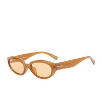 Le Specs Le Bijou Sunglasses Toffee/Mustard Mono