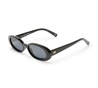 Le Specs Outta Love Sunglasses - Black, Oval, Unisex, Contemporary 90s Style