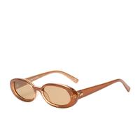 Le Specs Outta Love Sunglasses - Caramel, Oval, Women's, Contemporary 90s Style