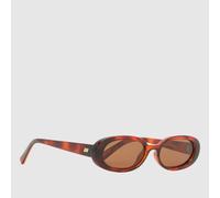 LE SPECS Outta Love Sunglasses in Brown & Black, Size: 51mm UK 51mm