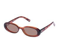 Le Specs Outta Love Sunglasses - Toffee Tort, Oval, Unisex, Contemporary 90s Style