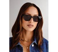 LE SPECS Unfaithful Sunglasses, Black, Women Black