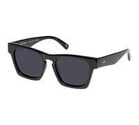 Le Specs Whiptrash LSU2329606 - Black - Women's Men's Rectangular Sunglasses with High UV Protection, Smoke Mono/Black