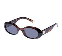 Le Specs Work It! Sunglasses - Dark Tort, Oval, Unisex, Minimalist Sleek Style