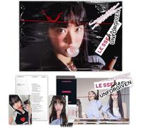LE SSERAFIM 1st Studio Album [UNFORGIVEN] (Weverse Albums - B Ver.) Folding Poster Photocard