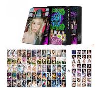 LE-SSERAFIM 60 Pcs Photocards +32 Pcs Sticker 92pcs Laser Postcards 'FEARNOT' CHAEWON YUNJIN EUNCHAE Photo Cards (crazy)