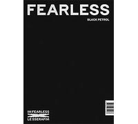 LE SSERAFIM FEARLESS 1st Mini Album ( BLACK PETROL Ver. ) ( In D+Photo Book+Photo Card+Post Card+Sticker+Transfer Paper ) SEALED