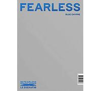 LE SSERAFIM FEARLESS 1st Mini Album ( BLUE CHYPRE Ver. ) ( In D+Photo Book+Photo Card+Post Card+Sticker+Transfer Paper ) SEALED