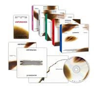 LE SSERAFIM - LE SSERAFIM - 1st Studio Album [UNFORGIVEN] (COMPACT ver. - Random Ver.) Outer Box + Booklet + CD + Photocard + Postcard + Lyric Poster + 1 Hologram Photocard
