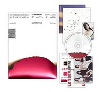 LE SSERAFIM - LE SSERAFIM - 1st Studio Album [UNFORGIVEN] (DEWY SAGE Ver.) Outer Box + Booklet + CD + Photocard + Postcard + Heat Detecting Postcard + Sticker + Folding Poster + 2 Pin Badges + 4 Extra Photocards