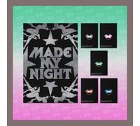 LE SSERAFIM - LE SSERAFIM Made My Night 2nd Single Album COMPACT PINK OVERLAY Ver