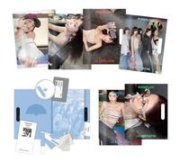 LE SSERAFIM - PUREFLOW pt.1 2nd Studio Album (COMPACT Ver. / Random) Outer Cover + Photobook + Tag Paper + Receipt + CD + 2 Pin Badges + 4 Extra Photocards Official K-POP Sealed Album