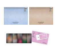 LE SSERAFIM - PUREFLOW pt.1 2nd Studio Album (Weverse Albums Ver. / Random) Outer Box + Photocard + 2 Pin Badges + 4 Extra Photocards Official K-POP Sealed Album