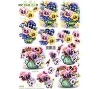 Le Suh 3D Cut Out Decoupage Sheet - 4169636