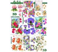 Le Suh 3D Cut Out Decoupage Sheet - 4169683