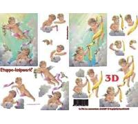 Le Suh Angels 3D Cut Out Decoupage Sheet - 4169407