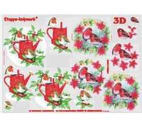 Le Suh Christmas 3D Cut Out Decoupage Sheet - 4169349