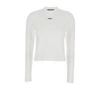 The Gros Grain long-sleeve t-shirt - female - Jacquemus - Long Sleeve T-Shirts - White - S - Tops S