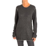Le Temps Des Cerise Womens Long Sleeve Sweater HMAXIMILIEN00ML172 woman - Grey viscose - Size Small