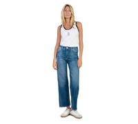 Le Temps des Cerises Regular Push-up Jeans, Straight High Waist Pulp, 7/8th, Blue, 28W