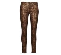 Le Temps des Cerises Trousers FLEXO in Brown US 30