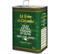 Le Terre di Colombo - 100% Italian Extra Virgin Olive Oil - Tin - 3 L