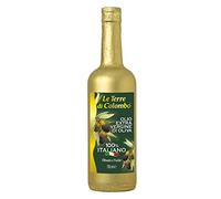 Le Terre Di Colombo â€“ 100% Italian Extra Virgin Olive Oil - Gold-Wrapped Bottle - 0.75 L