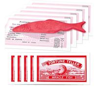 LE TOOTER 200 Pack Diviners Miracle Fish Teller's Fish for Kids and Adults Magic Novelty Birthday Party Christmas