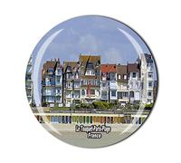 Le Touquet-Paris-Plage France Fridge Magnet Tourist Souvenir Whiteboard Crystal Magnetic Sticker
