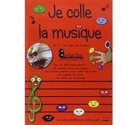 LE TOUT PETIT CONSERVATOIRE KACZMAREK P. - JE COLLE LA MUSIQUE VOL.1: LES NOTES DE MUSIQUE Educational books Children tuition book