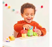 Le Toy Van 10 Piece Stacking Woodland Garden