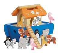 Le Toy Van Ark & Animals Shape Sorter, Wooden Baby Puzzle Toy | wooden shape sorter, noahs ark theme, animal pieces included, educational sensory toy