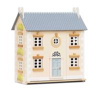 Le Toy Van - Bay Tree Doll House Large Wooden Doll House | 3 Storey Wooden Dolls House Play Set - Suitable For Ages 3+