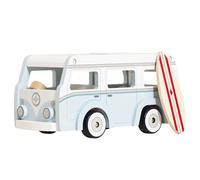 Le Toy Wooden Holiday Camper Van Pretend Play Set for Ages 3 and Up