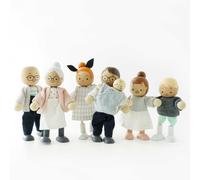 Le Toy Van Dolls House Family P053C - 7 Piece Set