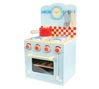 Le Toy Van Kids Blue Oven & Hob Solid Wood Play Set Cook Bake