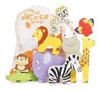 Le Toy Van Le Toy Van Africa Stacking Tower and Bag