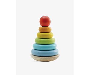 Le Toy Van Le Toy Van Rainbow Tunnel Rubberwood Stacker