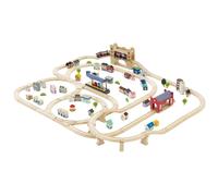Le Toy Van London City Wooden Train Set Track Bridge 120 Pieces Age 3+
